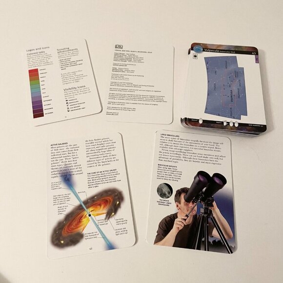 Deck Of Stars by Ian Ridpath Cards Glow in the Dark Spotter Cards - Picture 7 of 12